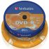 Диск DVD-R 4.7GB  16x   25рсs  Verbatim Matt Silver  Spindle