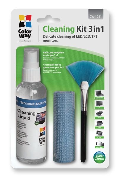 ColorWay набір 3 в 1 для чистки моніторів CW-1031
