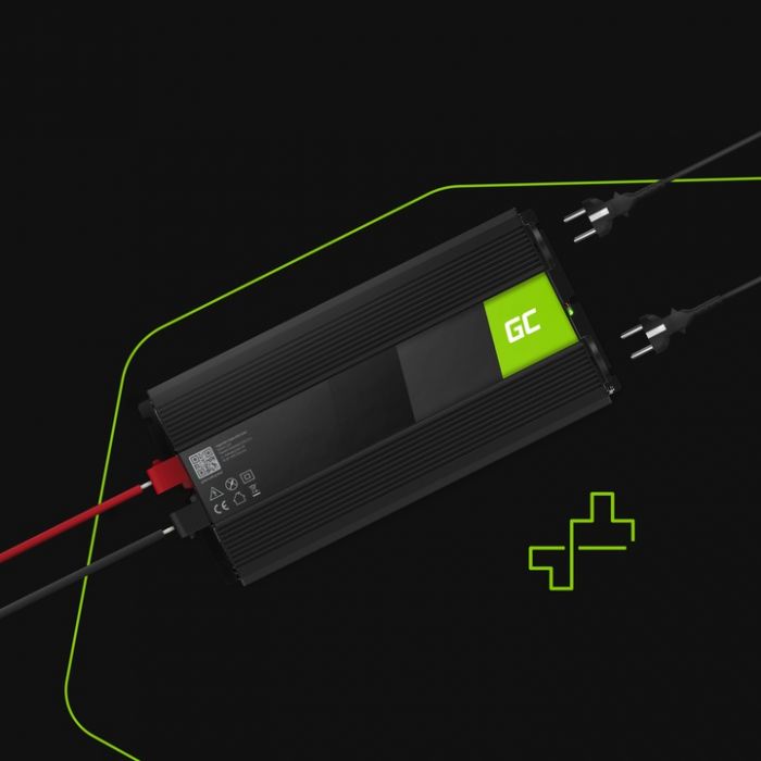 Автомобільний інвертор Green Cell  INV10  12V/230V 2000W/4000W Mod sinus