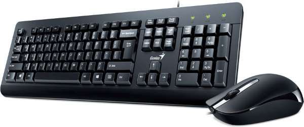 Key+Mouse Genius KM-160 USB Black (31330001419)
