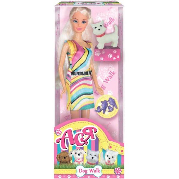 Лялька Ася Блондинка Блискучий стиль 28см (35065)