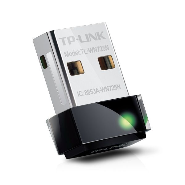 Безпровідний мережевий адаптер TP-Link TL-WN725N USB (150Mbps Wireless N Nano USB Adapter, Support 802.11b/g/n; Nano size; Provide USB 2.0 Interface; Provide software WPS)