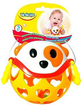 Брязкальце BeBeLino М'яка кулька (58059)