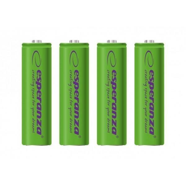 Акумулятор AA 2000mAh ESPERANZA green (4шт/уп) (EZA104G)