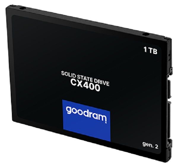 Твердотільний диск 2.5" 1TB  Goodram CX400 gen.2   (SATA 3, TLC, Read/Write 550/500 MB/s)
