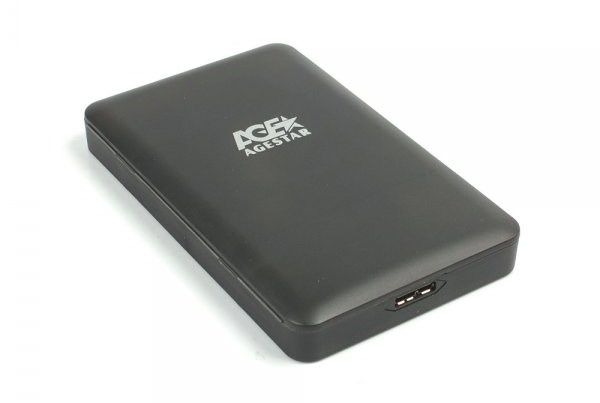 Зовнішня кишеня AgeStar 31UBCP3 (black) SATA HDD/SSD  USB 3.чорний