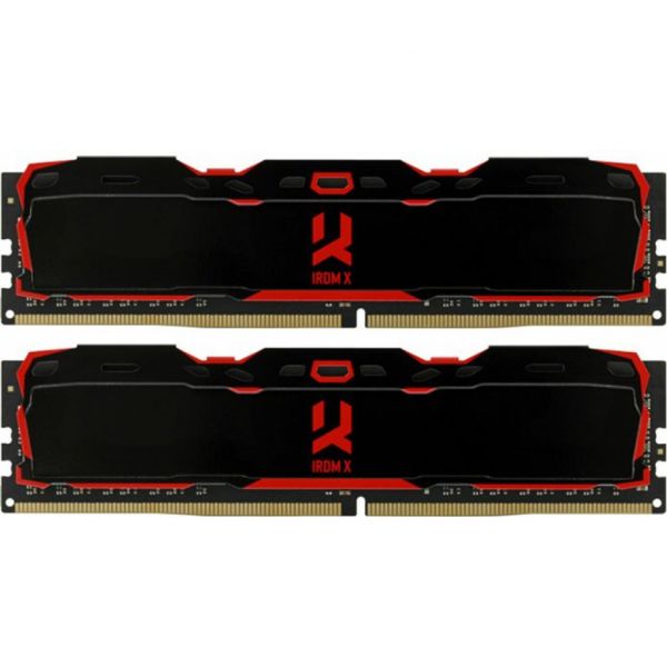 Пам'ять DDR4  32GB  3200MHz PC4-25600  (Kit of 2x16GB)  Goodram Iridium Black (IR-X3200D464L16A/32GDC)