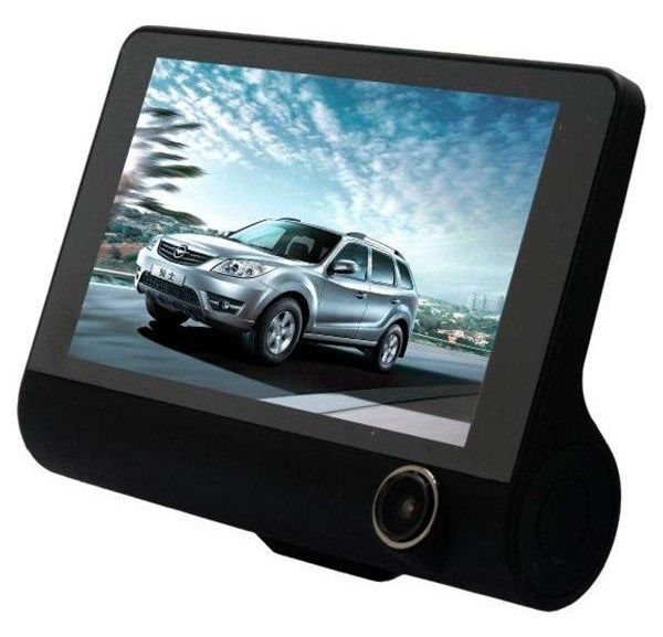 Відеореєстратор FrimeCom Tiglon DVR-347 дві камери (перед/салон)