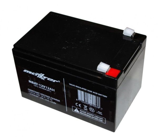 Акумуляторна батарея Maxxter 12В  12Aг (MBAT-12V12AH)