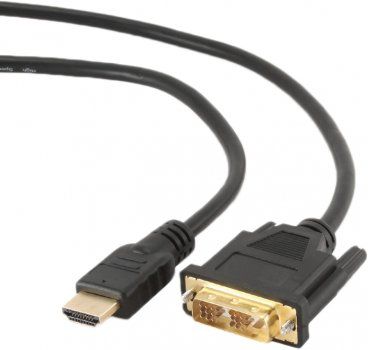 Кабель HDMI-DVI Maxxter V-HDMI-DVI-1M 1м
