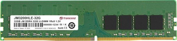 Пам'ять DDR4  32GB  3200MHz PC4-25600  Transcend (JM3200HLE-32G)