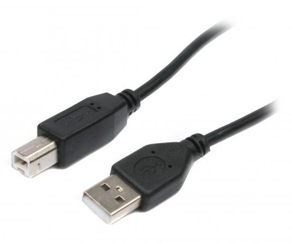Кабель Maxxter USB 2.0 AM - AM (U-AMBM-6) чорний 1.8м
