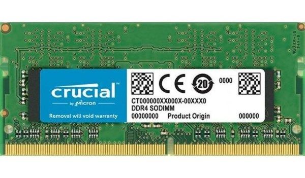Пам'ять SoDDR4  4GB Crucial 2666MHz PC4-21300  (CT4G4SFS8266)