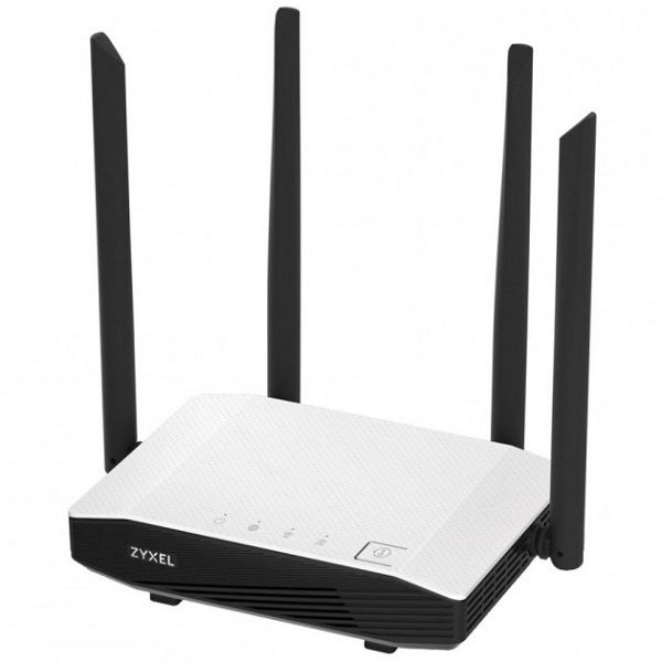 Маршрутизатор Zyxel NBG6615 (AC1200, 1xGE WAN, 4xGE LAN, MU-MIMO, 4 ант.)