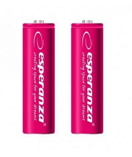 Акумулятор AA 2000mAh ESPERANZA red (2шт/уп) Ni-MH (EZA103R)
