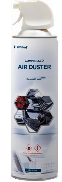 Gembird CK-CAD-FL600-01 стиснене повітря, балон 600мл