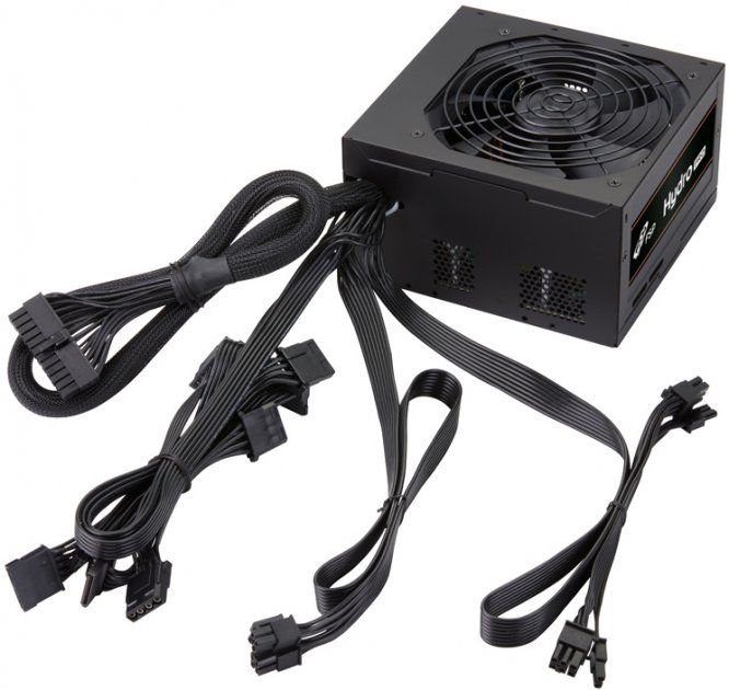 Блок живлення 500W FSP HP2-500 Gaming ATX 2.3 20+4 pin, CPU-4+4pin, GPU-2x6+2pin, SATA-6, Peripheral-3, 1x120 мм