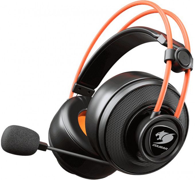 HeadPhone+Mic Cougar IImmersa Ti Ігрова гарнітура, спрямований мікрофон з шумозаглушенням
