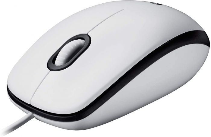 Миша Logitech M100 USB white (910-005004)