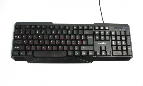 Клавіатура Maxxter KB-211-U standard, USB, ukr/rus, black