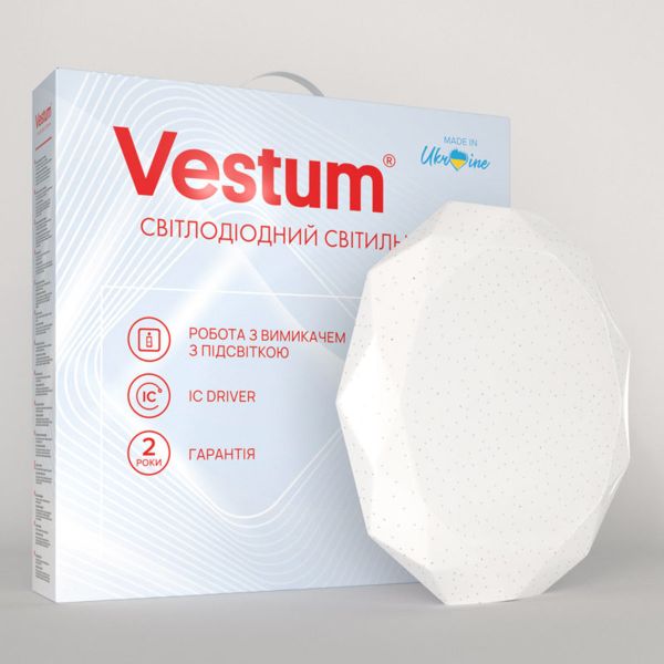 DIAMANT зоряне небо 36W 395*55мм 4000К 2900Lm без пульта