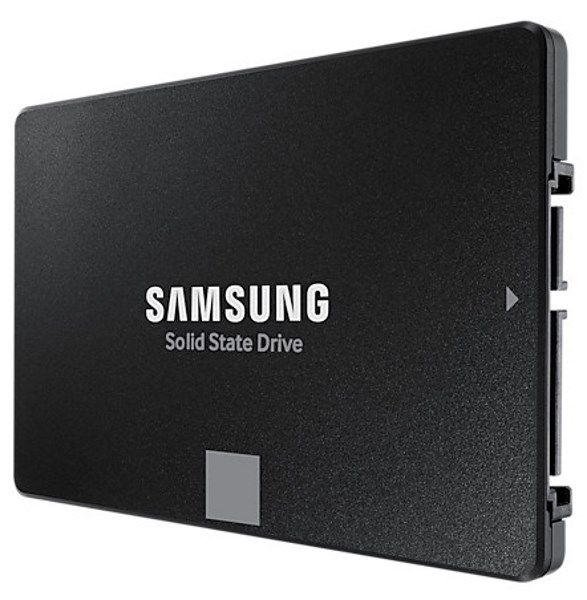 Твердотільний диск 2.5"  250GB Samsung 870 EVO   V-nand 3-bit MLC, SATA 3, напрацювання на відмову до 1,5 млн. год (MZ-77E250BW)