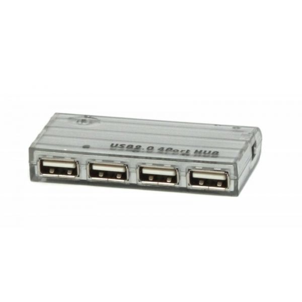 Адаптер Пристрій USB Hub Viewcon VE 410 на 4 порта, з БЖ
