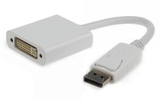 Адаптер Cablexpert A-DPM-DVIF-002-W перехідник DisplayPort на DVI