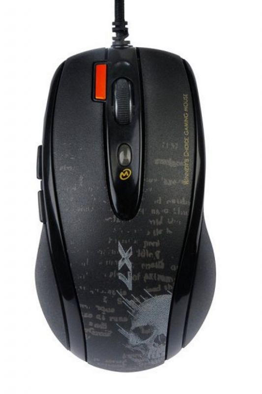 Mouse A4 Tech Gaming F5 USB (Mystic Black) V-Track USB Black