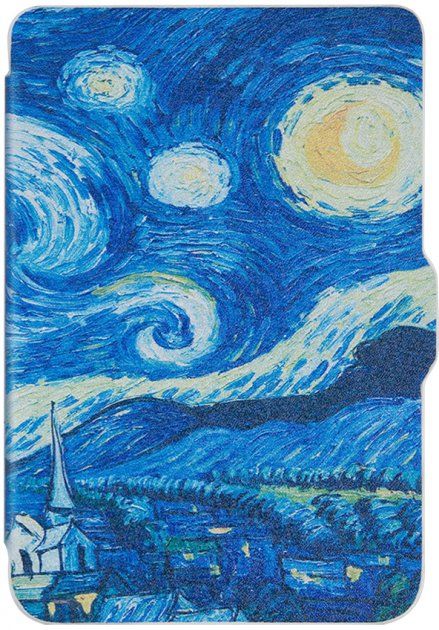 Електронна книга Чохол Premium для PocketBook 606/628/633 picture 1 (Ніч)