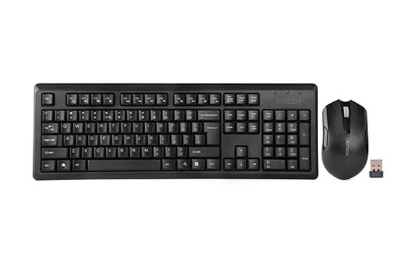 Клавіатура+миша безпровідні A4Tech Wireless 4200N (GR-92+G3-200N) Комплект безпровідний  V-Track (black)