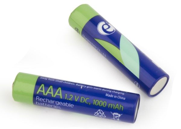Акумулятор AAА 1000mAh EnerGenie EG-BA-AAA10-01 Ni-MH HR03/AAA (2 шт.)