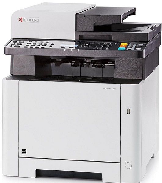 Багатофункціональний пристрій A4 Kyocera ECOSYS M5521cdn (кольоровий принтер, копір, сканер, дуплекс, автоподавач, факс, Ethernet /USB) (1102RA3NL0)