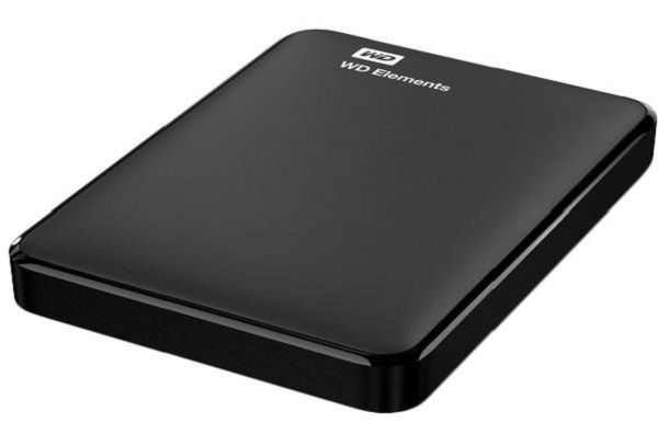 Зовнішній жорсткий диск USB 3.0   2TB 2.5"  Western Digital WD Elements, Black (WDBU6Y0020BBK-WESN)