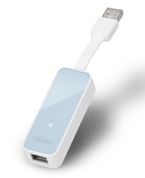Адаптер TP-Link UE200 (USB 2.0 to 100Mbps Ethernet Network Adapter, 1 USB 2.0 connector, 1 10/100Mbps Ethernet port)