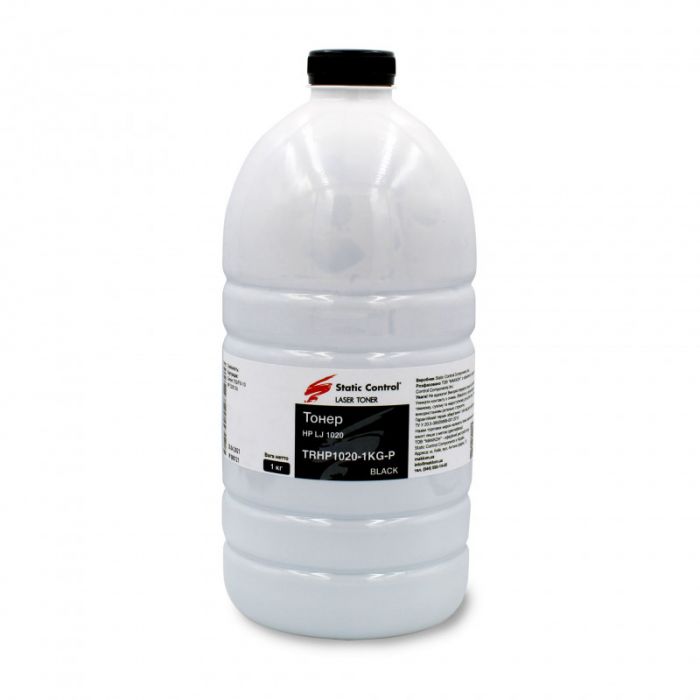 Тонер HP LJ 1020  1кг  (фасований)  *Static Control (TRHP1020-1KG-P)