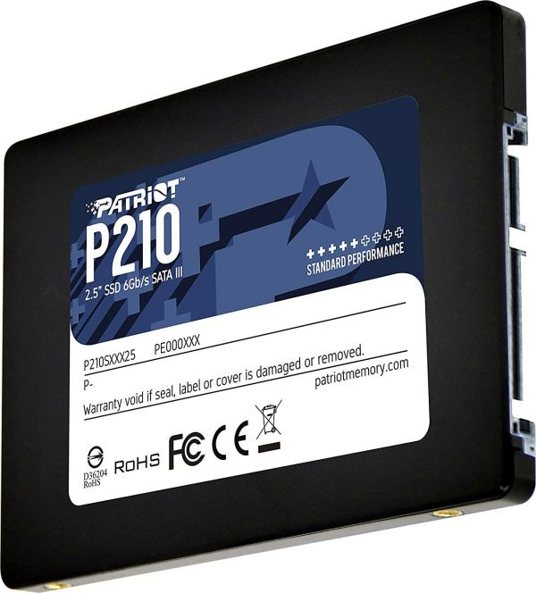 Твердотільний диск 2.5"  128GB Patriot P210   (SATA, 450MB/s / 430MB/s)