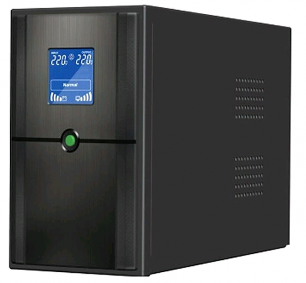 Блок безперебійного живлення FRIMECOM SL-1KL LCD P Sine Wave without Battery AVR, 2 x євро, LCD, метал