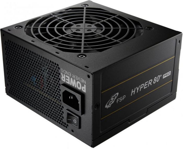 Блок живлення 550W FSP H3-550 HYPER 80+ PRO 550W ATX 2.52 550 Вт  12cm fan 80 PLUS PFC активний колір - чорний
