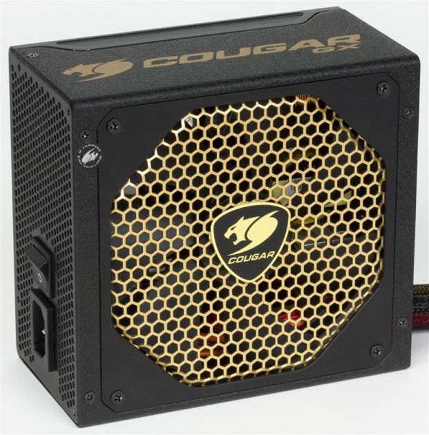 Блок живлення 800W Cougar GX 800  80 Plus Gold, Modular, 140 mm Ultra Quiet Fan, 10 SATA+ 4PCI-E