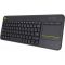 Клавіатура бездротова Logitech K400 Plus Touch Dark (920-007147)