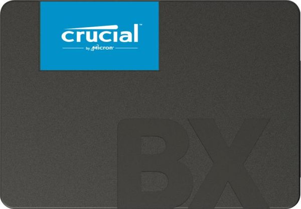 Твердотільний диск 2.5" 1TB Crucial BX500  (SATA 6Gb/s, 3D-NAND QLC, Read/Write 540 / 500MB/s)  (CT1000BX500SSD1)