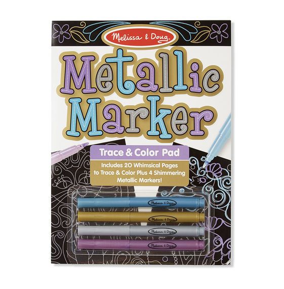 Набір для малювання Melissa&Doug з металік-маркерами (MD9320)