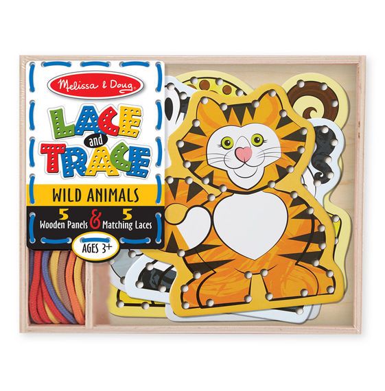 Шнурівка Melissa & Doug  Дикі тварини  (MD19276)