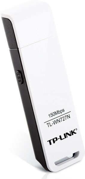 Безпровідний мережевий адаптер TP-Link TL-WN727N USB (150Mbps Wireless N USB Adapter, Ralink, 1T1R, 2.4GHz, 802.11n/g/b)