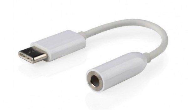 Адаптер Cablexpert (CCA-UC3.5F-01-W) аудіо Type-C-стерео-аудіо 3.5мм