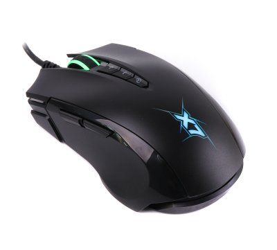 Миша A4Tech X89 (Black) ігрова Optical 2400CPI, USB