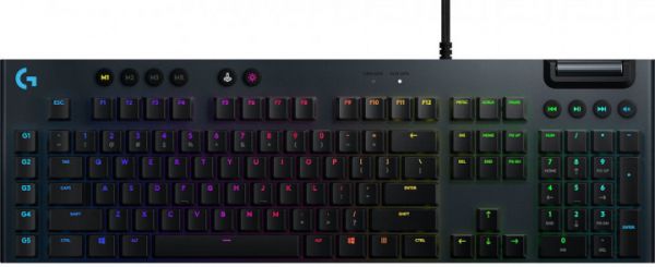 Клавіатура Logitech G815 Gaming Mechanical GL Linear RGB USB Black (920-009007)
