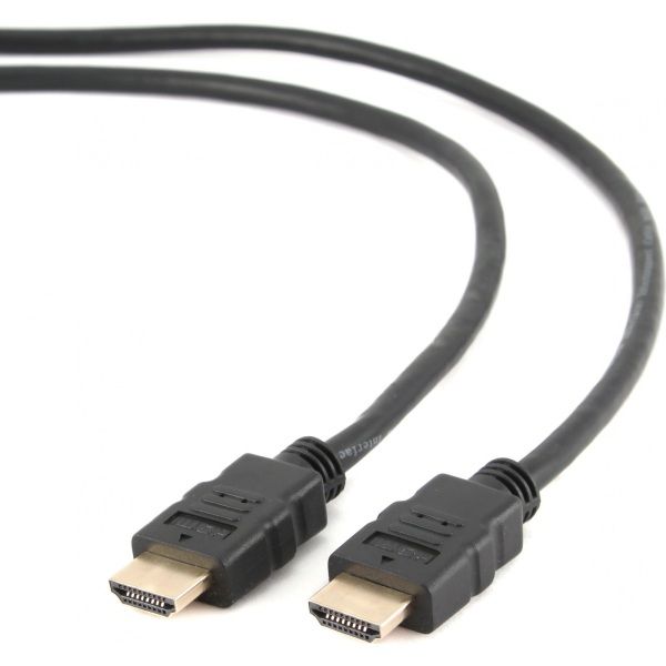 Cable Cablexpert CC-HDMI4-15  HDMI-HDMI V.1.4, папа/папа, з позолоченими коннекторами, 4.5 м, поліетиленова упаковка
