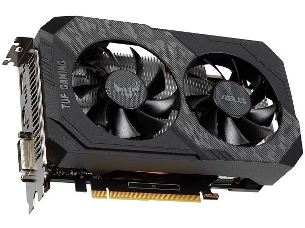Відеокарта GeForce GTX 1650  4GB GDDR6   Asus TUF Gaming  (128bit) (1410/12000) (DVI-D, HDMI, DisplayPort) (TUF-GTX1650-4GD6-GAMING)
